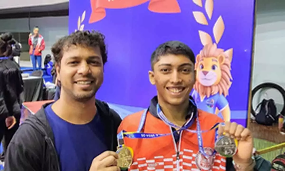 Jr gymnastics national champion, Mann Kothari, aims to represent India at 2028 LA Olympics