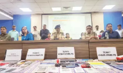 Cuffs on 23 for cyber frauds across country