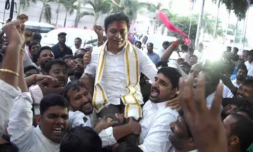 Police book case against KTR for unauthorised rally