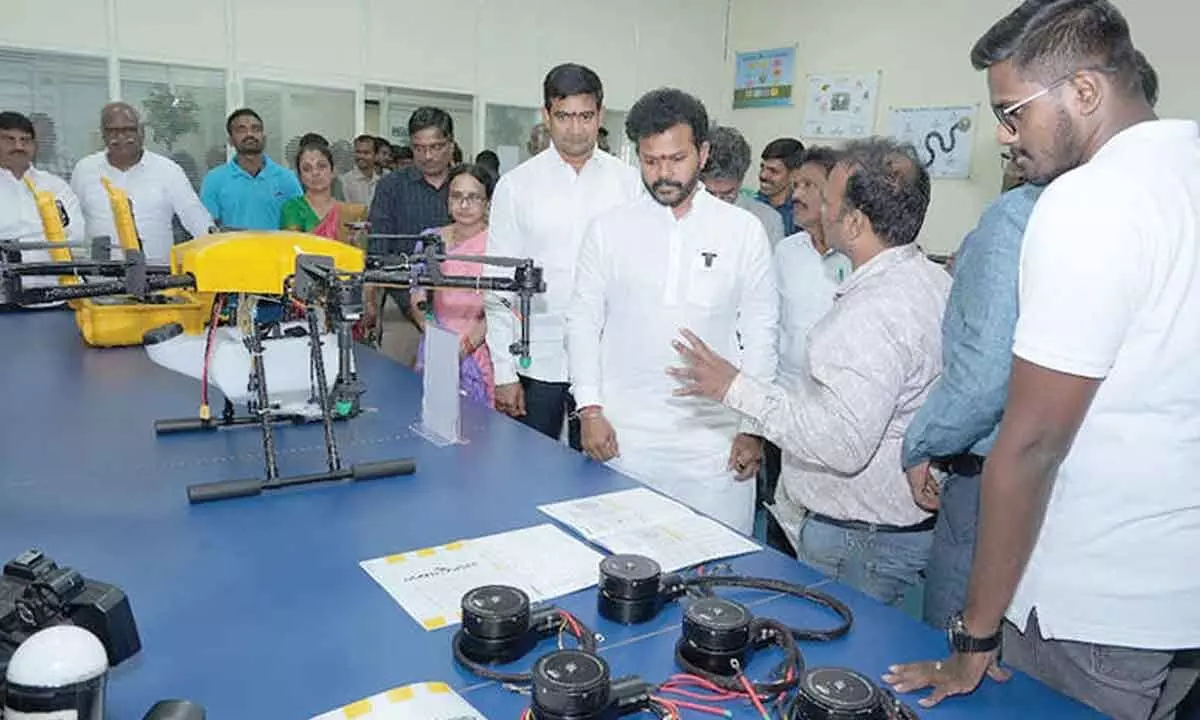 Drone manufacture unit inaugurated at CU