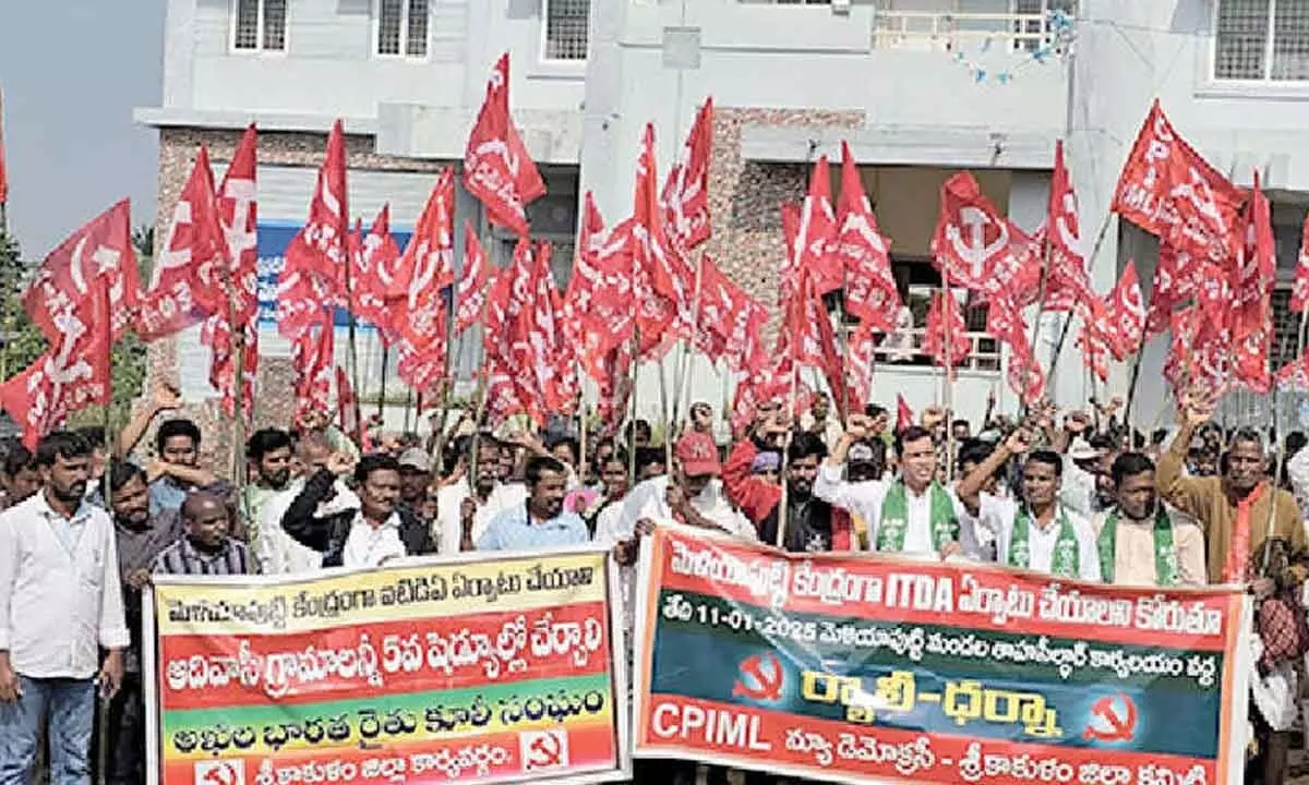 Demand to set up separate ITDA for Srikakulam dist