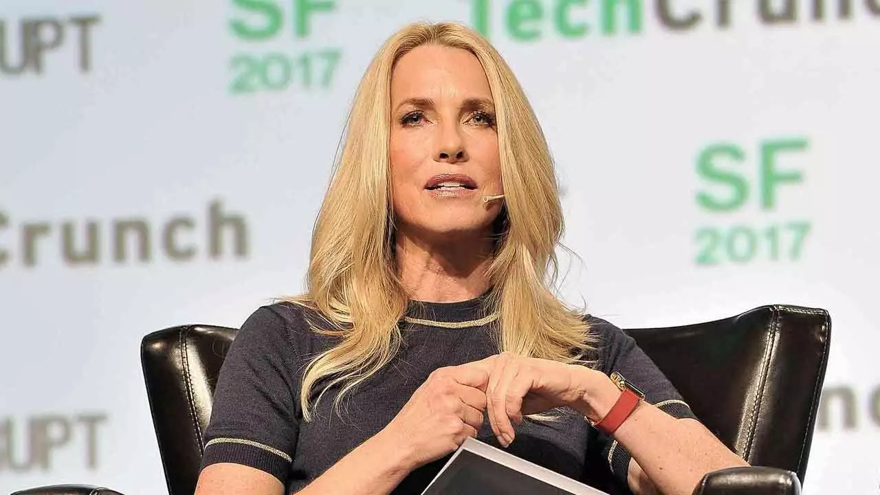 Steve Jobs wife Laurene Powell prays at UP temple, to visit Maha Kumbh