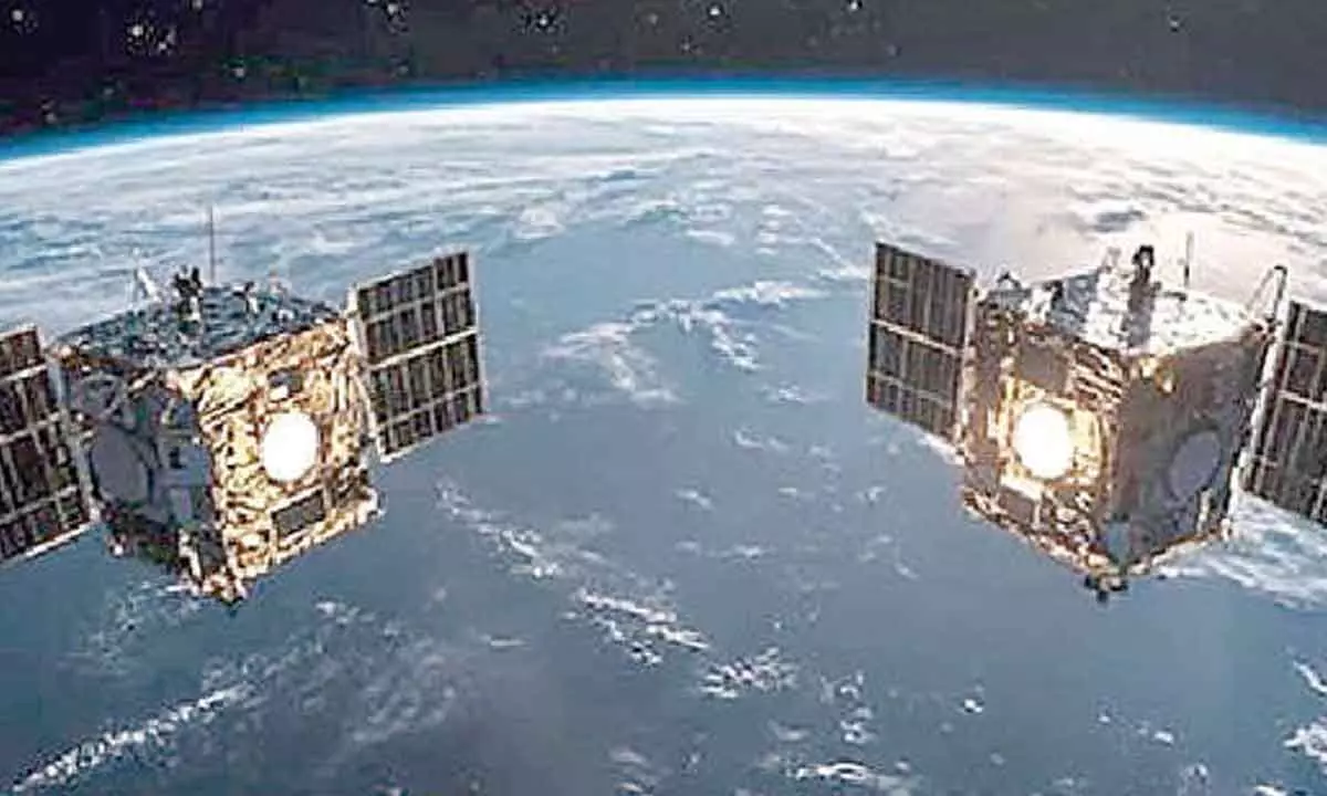 Satellites reach 3m in key docking test