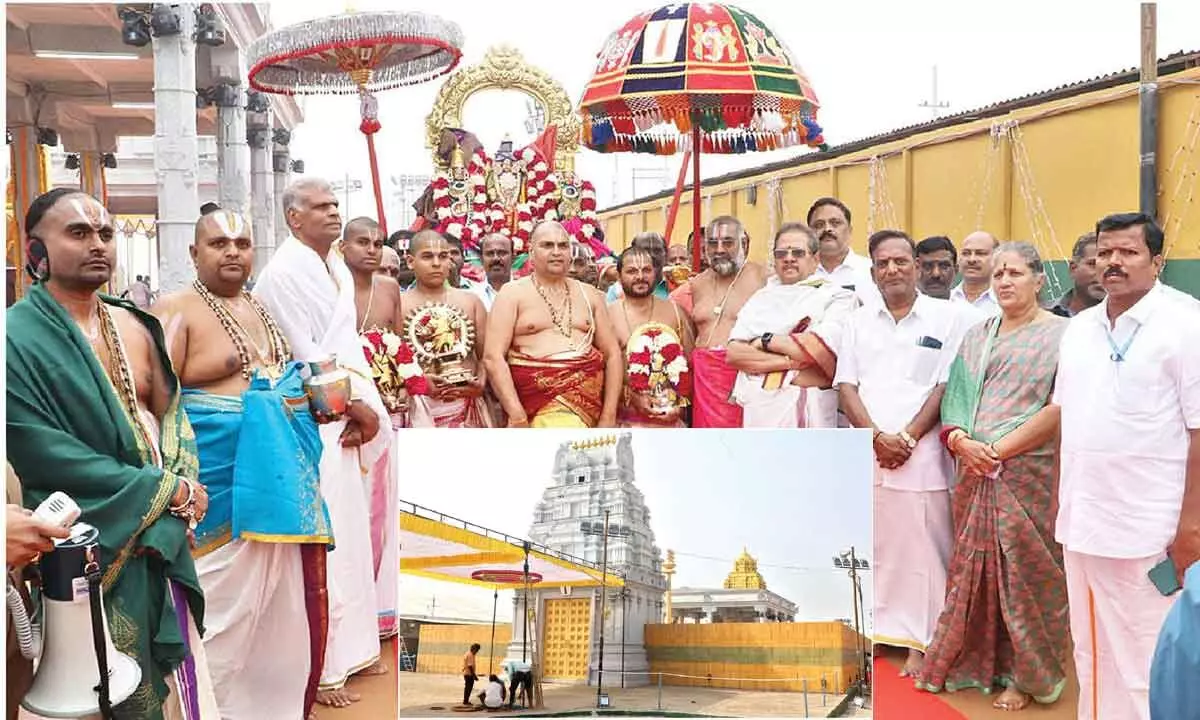 Replica of Srivari temple opens at Maha Kumbh Mela