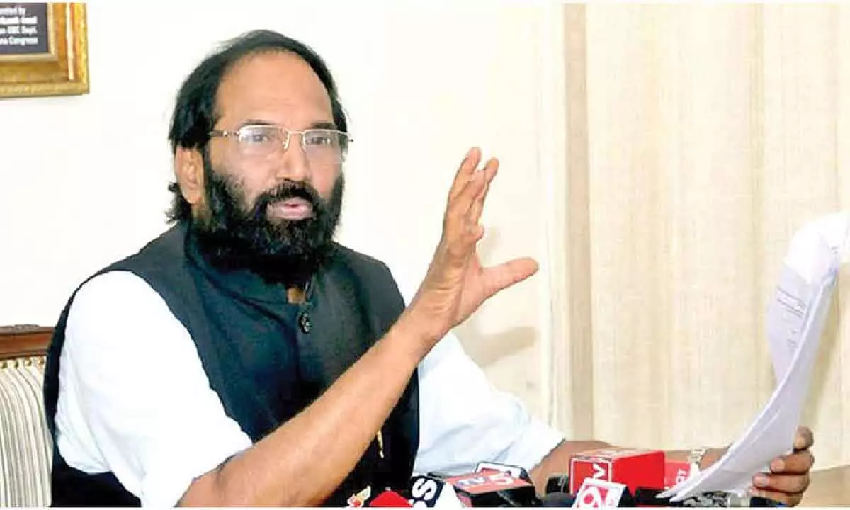 Rythu Bharosa soon after Sankranti festival says Uttam Kumar Reddy