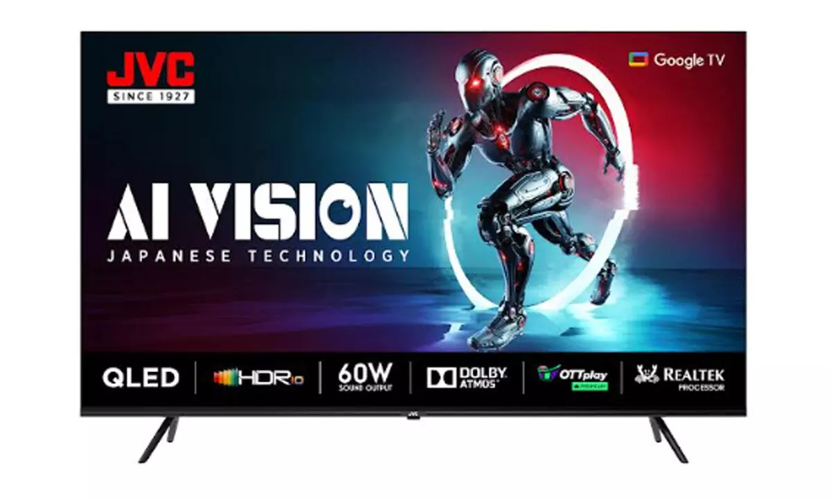 JVC ENTERS INDIAN MARKET WITH PREMIUM RANGE OF QLED TVs, EYES Rs 500 CRORE REVENUE IN 3 YEARS