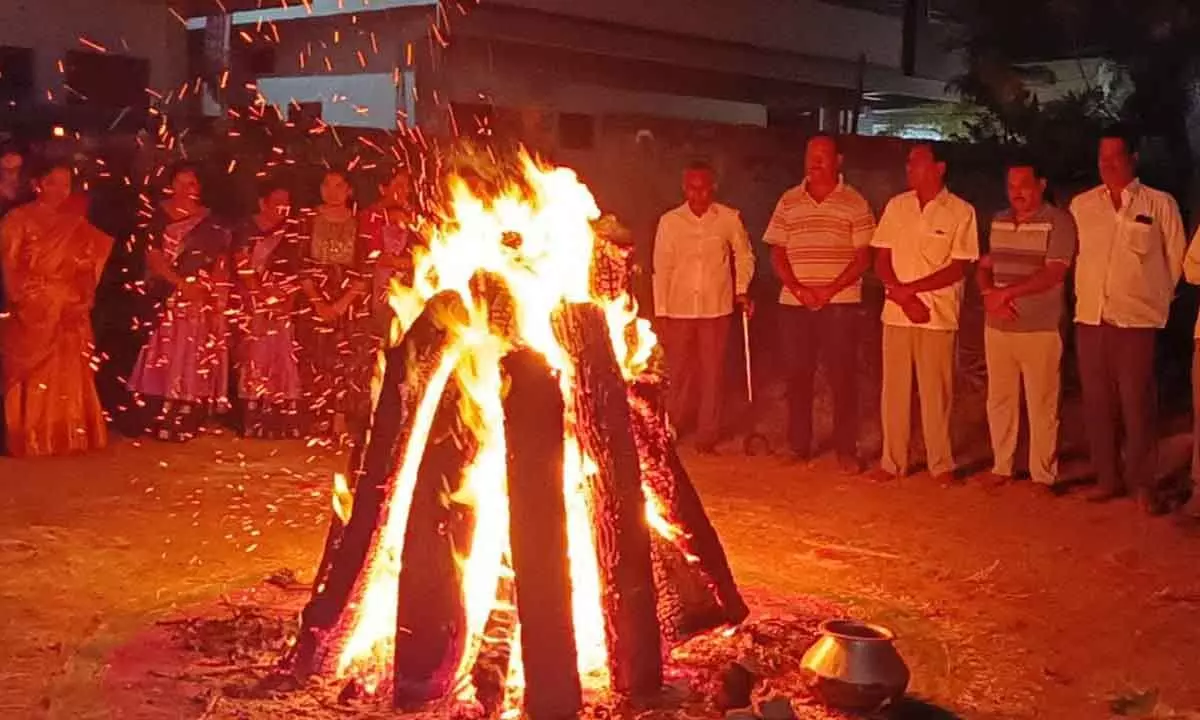 Grand Bhogi Festival Celebrations in Nagarkurnool District