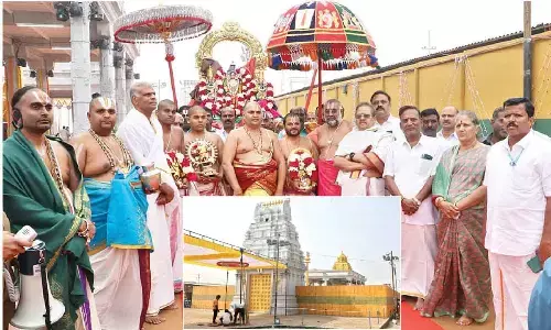 Replica of Srivari temple opens at Maha Kumbh Mela