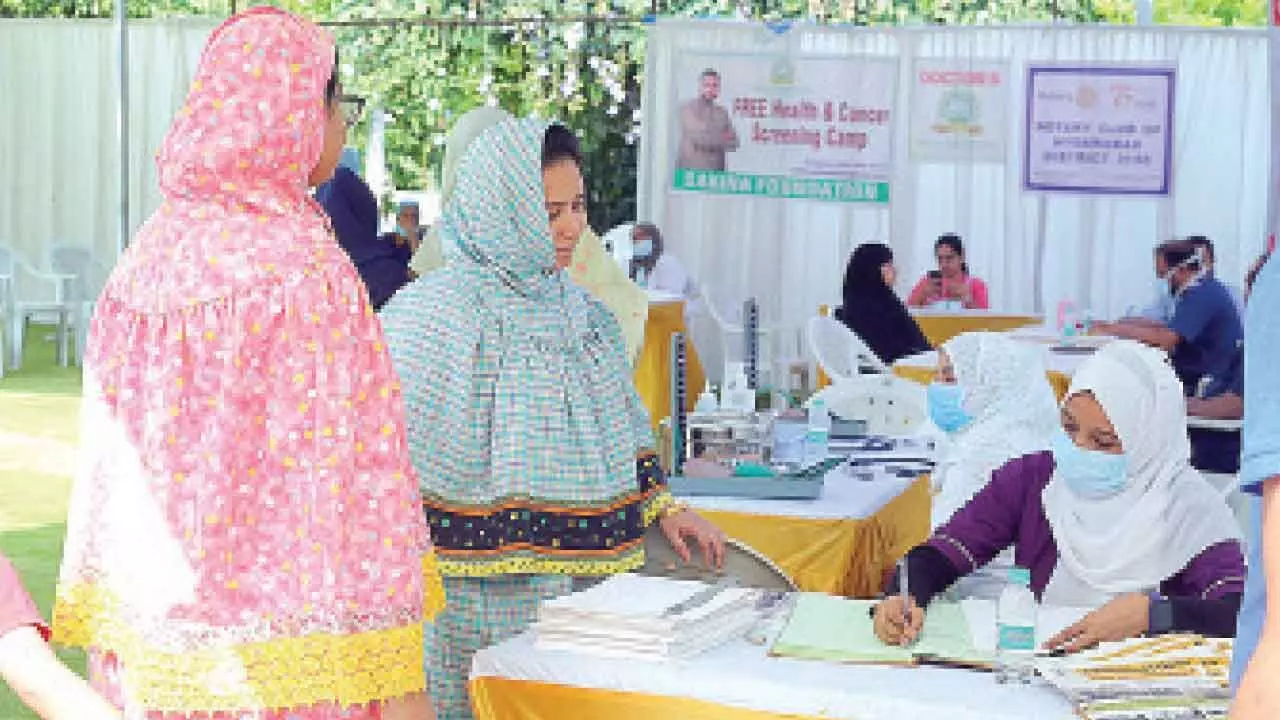 MLA Mir Zulfiqar Ali inaugurates free cancer screening camp in Old City