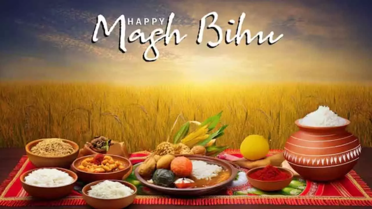 Magh Bihu 2025: Wishes, Messages, and Greetings to Celebrate Assams Harvest Festival