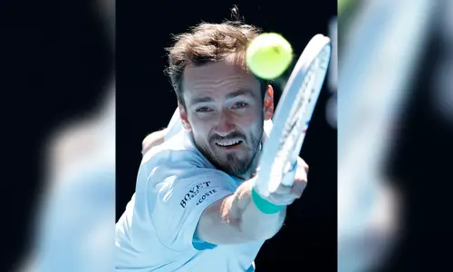 Aus Open: Medvedev survives Samrej scare to avoid historic upset