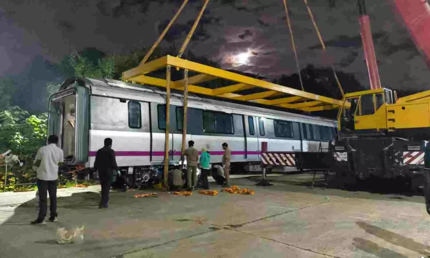 Bengaluru Metro: First Prototype of DTG Train Arrives for Purple Line