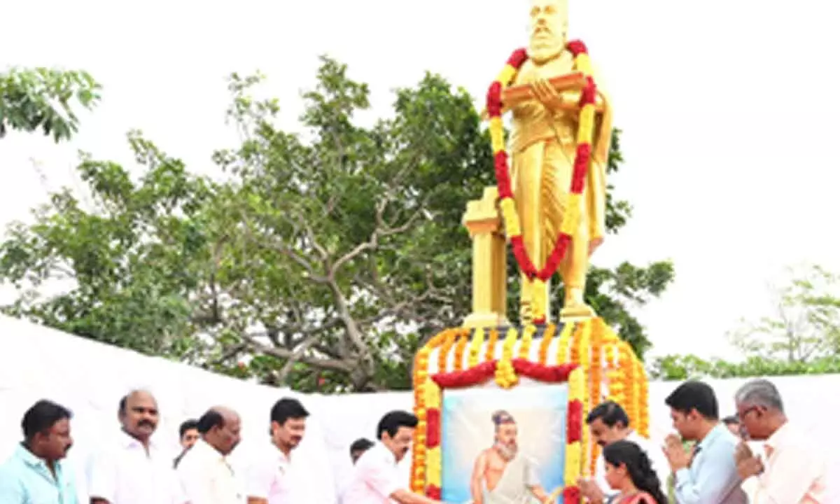 PM Modi, TN Governor, CM Stalin remember Tamil saint-poet Tiruvalluvar