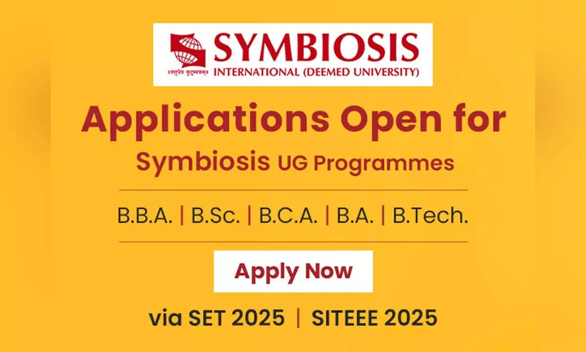 Symbiosis International (Deemed University) Invites Applications for Undergraduate Programmes Through Entrance Test: SET 2025 & SITEEE 2025