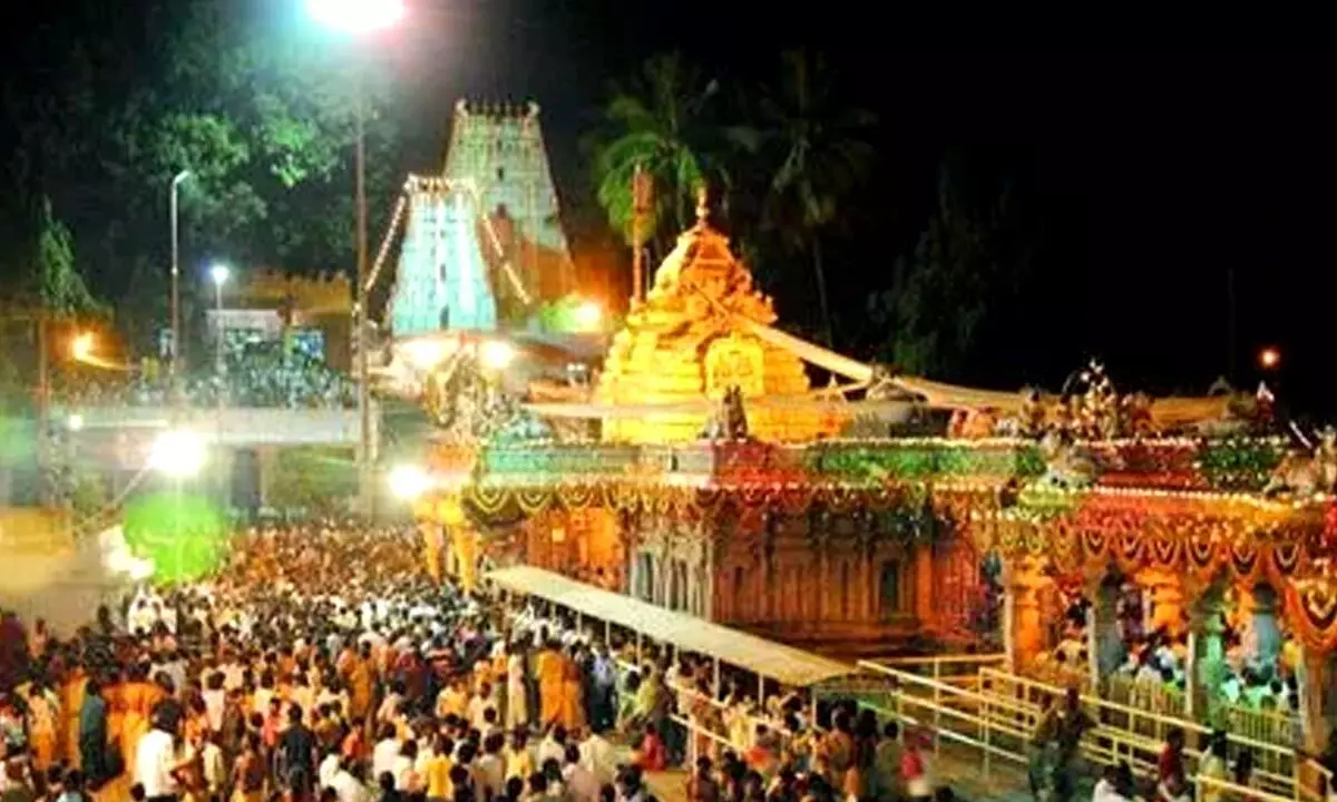 Makar Sankranti Brahmotsavam at Srisailam underway with grandeur