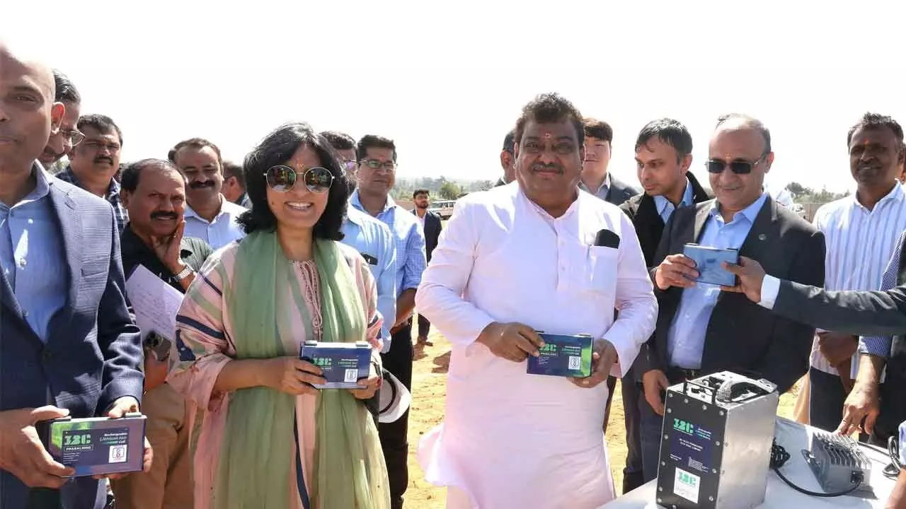 Opening ceremony held for Rs 390-cr lithium-ion battery unit