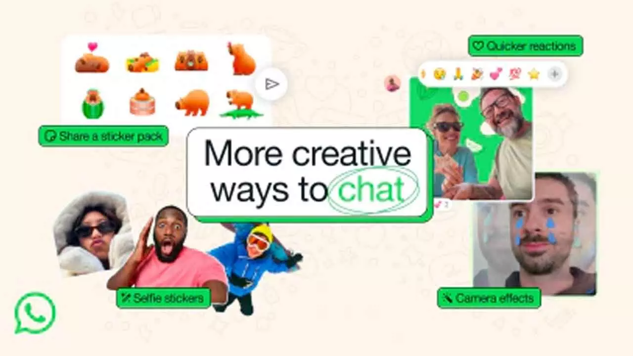 WhatsApp Update: Selfie Stickers, Double-Tap Reactions and Shareable Sticker Packs