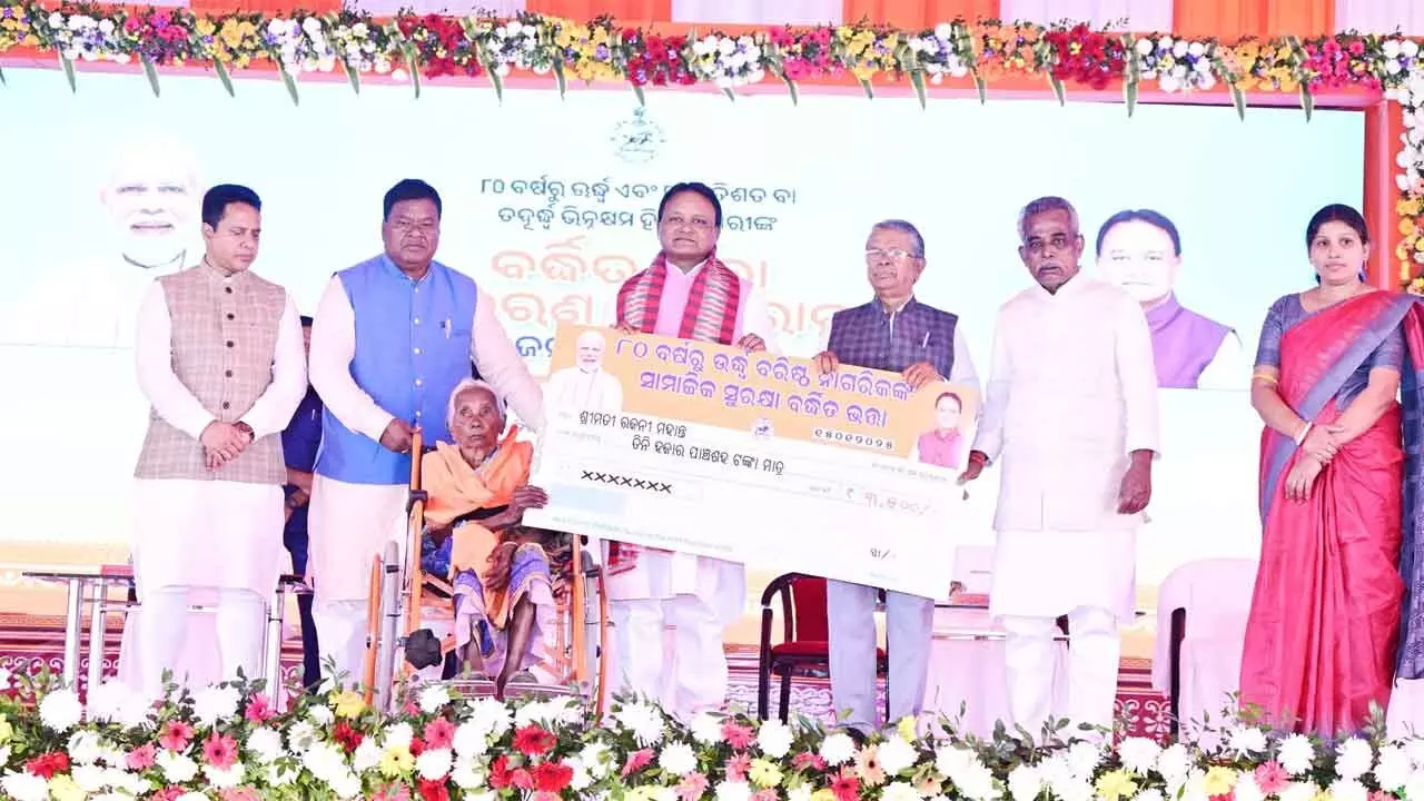 CM Majhi launches enhanced pension for elderly