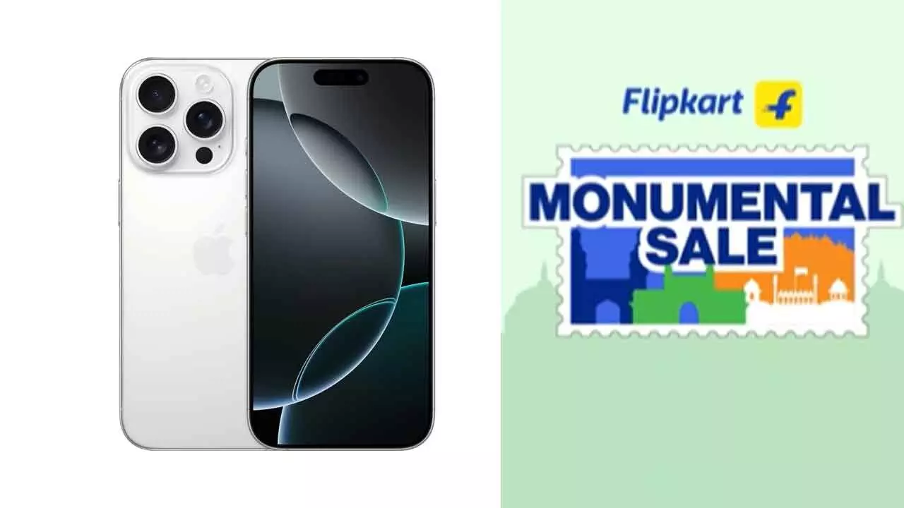 Flipkart Monumental Sale: iPhone 16 Pro Max Now Available Under ₹90,000