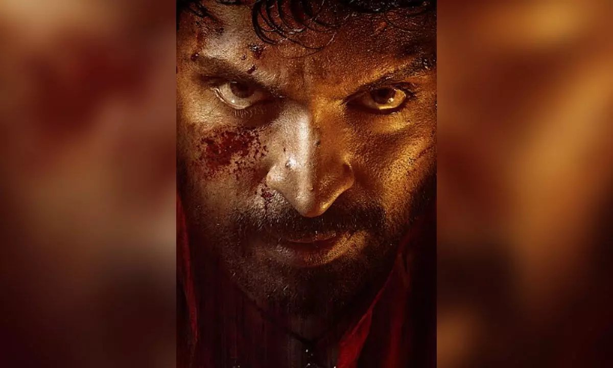 Vikram Prabhu fierce look from ‘Ghaati’ unveiled