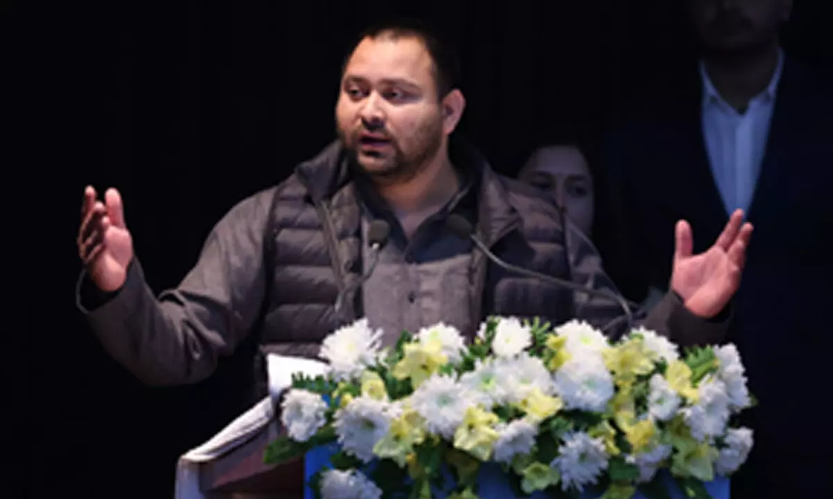 ‘DK Boss’ real beneficiary of Nitish Kumar’s Pragati Yatra: Tejashwi Yadav