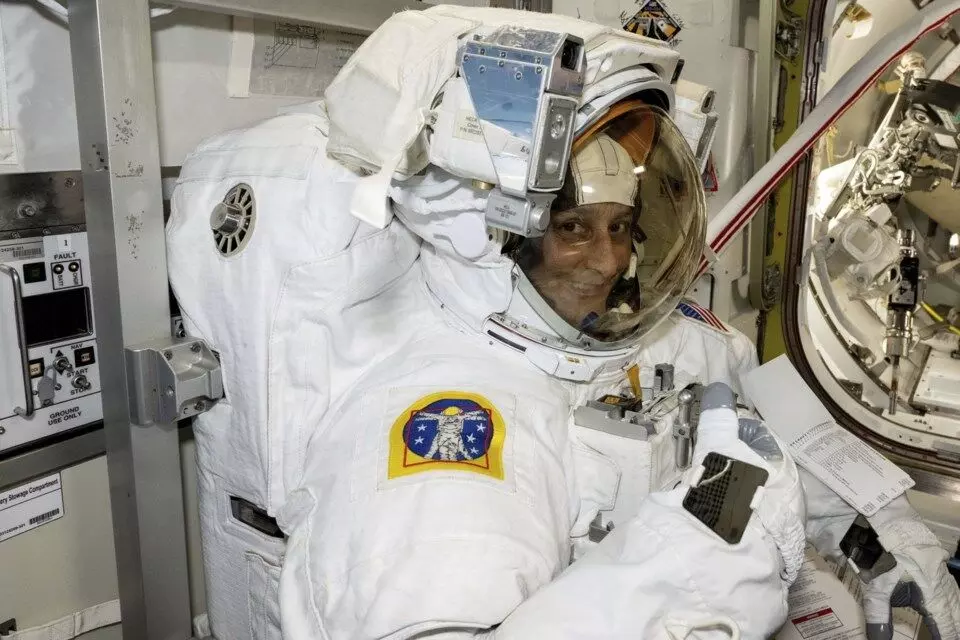 NASA Astronaut Suni Williams Steps Out for Spacewalk After 7 Months in Orbit