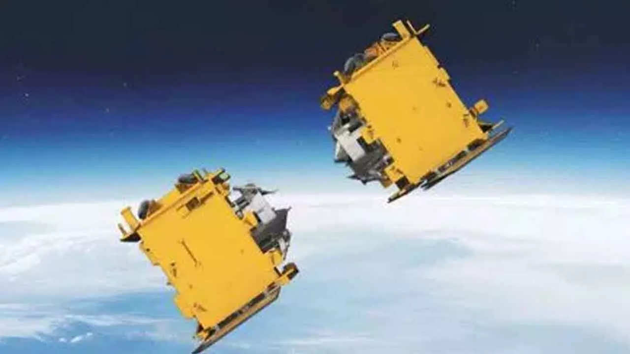 ISRO successfully executes historic Space Docking ISRO successfully executes historic Space Docking