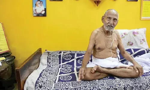 Swami Sivananda has attended every Kumbh Mela in 100 years