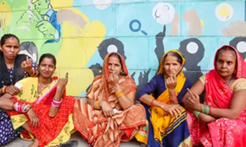 Delhi polls: Women voters top agenda of all three parties