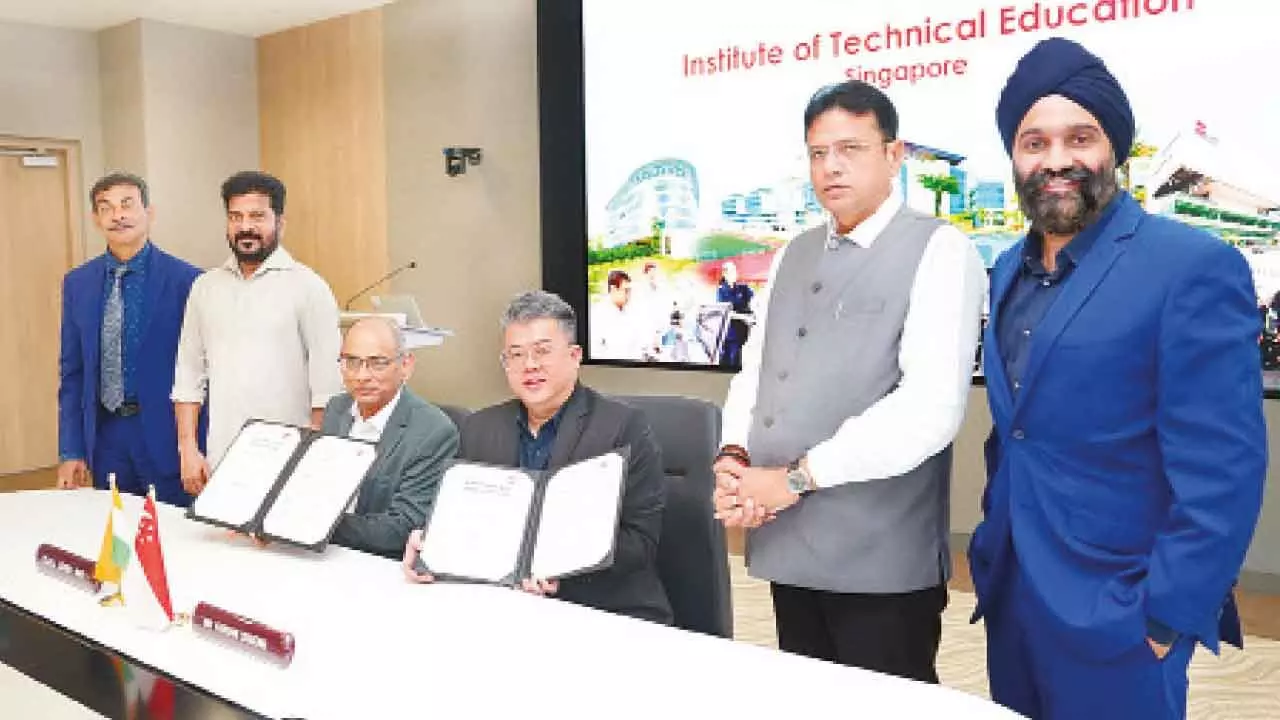 TG Skill University signs MoU with Singapore ITE