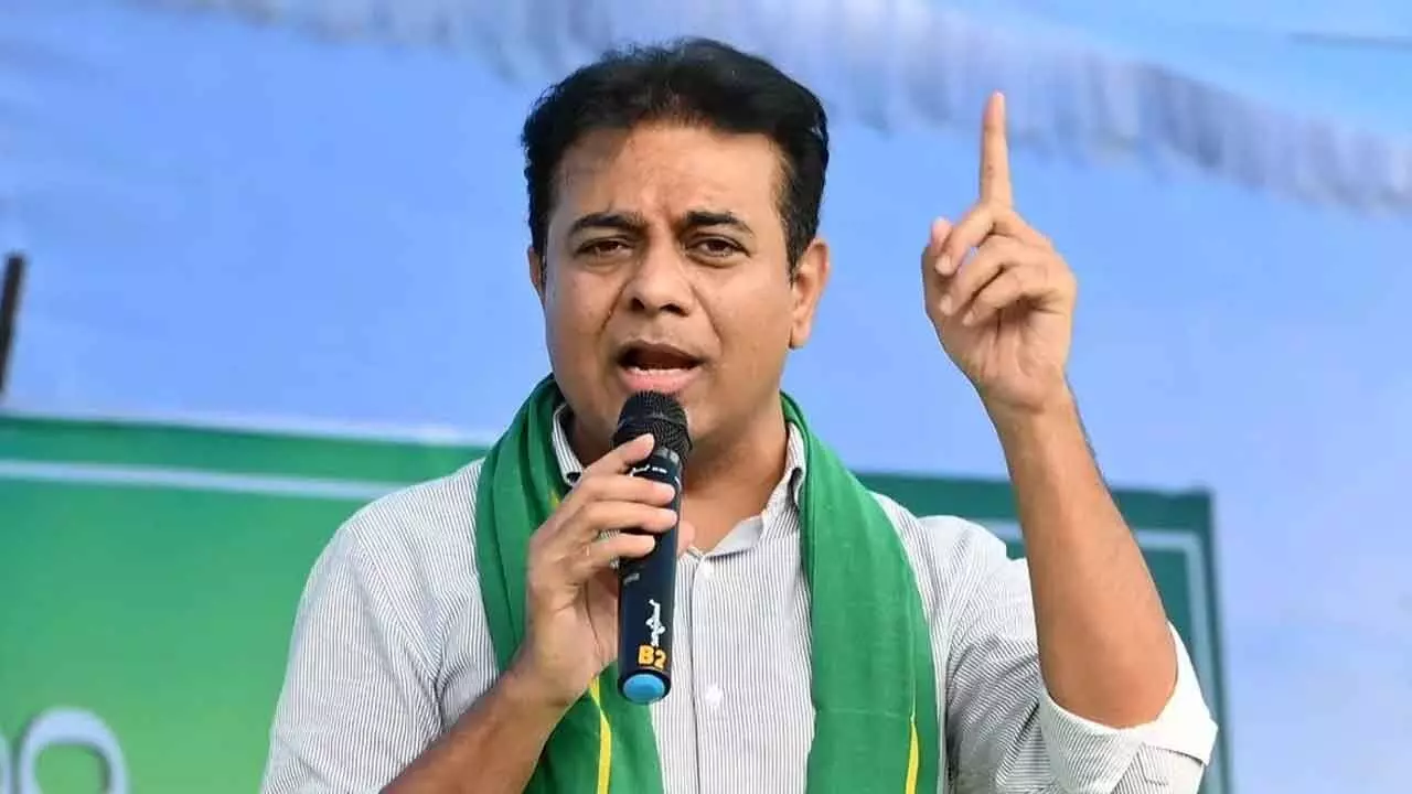 KTR wants Rahul Gandhi to react on farmer’s death KTR wants Rahul Gandhi to react on farmer’s death