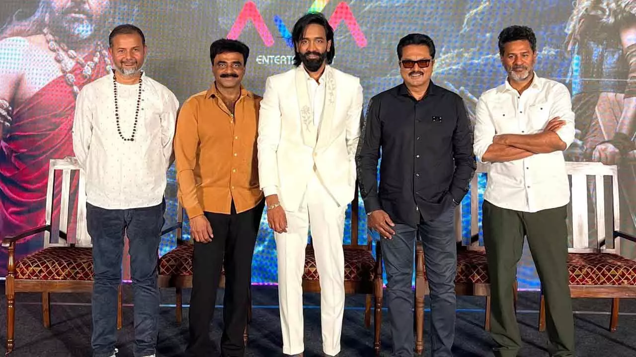 Vishnu Manchu shares his excitement on ‘Kannappa’ output Vishnu Manchu shares his excitement on ‘Kannappa’ output