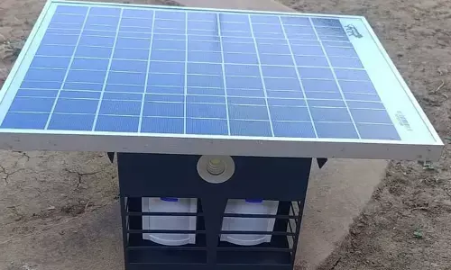 Solar-powered wild animal deterrent systems to address issue