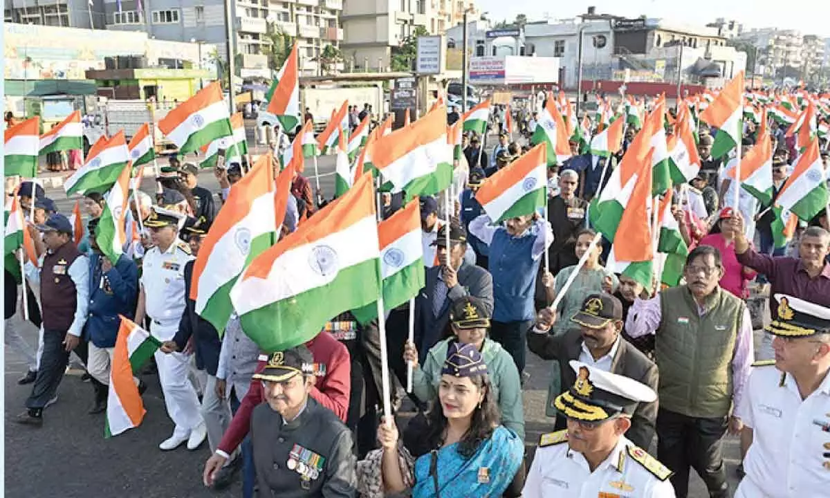 Armed Forces Veterans Day parade held at RK Beach Armed Forces Veterans Day parade held at RK Beach