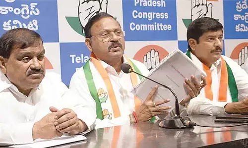 Congress dares KTR for open debate on farm loan waiver