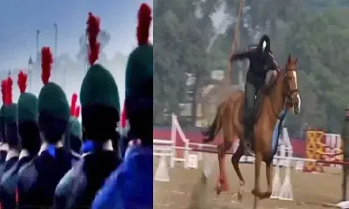 R-Day camp 2025: NCC cadets win hearts with horse show