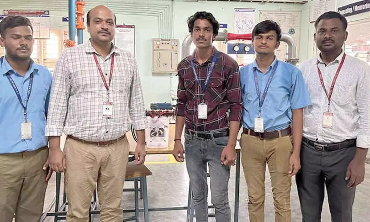 MITS students develop eco-friendly portable refrigeration system