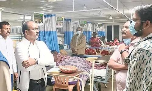 TTD EO conducts inspection at SVIMS