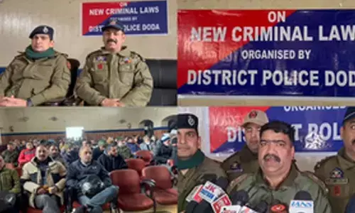 Doda police holds awareness programme on newly-amended criminal laws Doda police holds awareness programme on newly-amended criminal laws