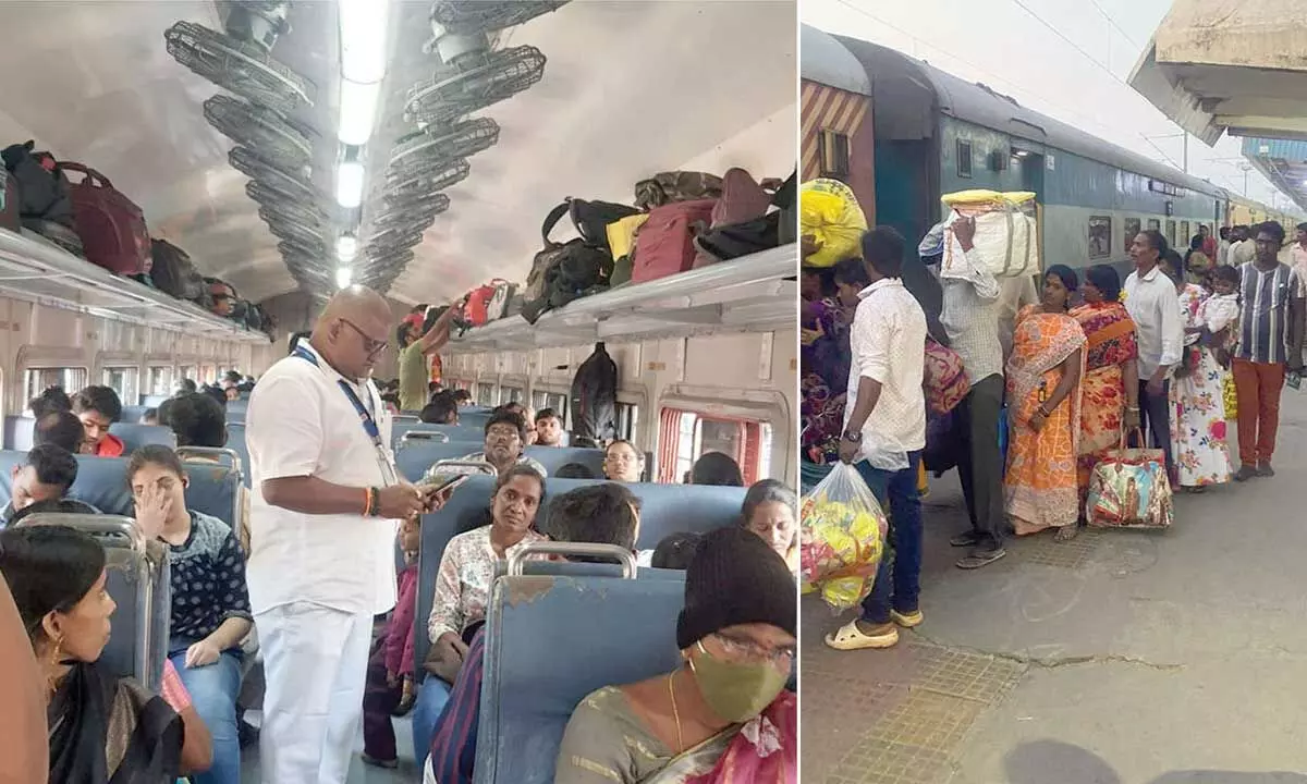 Vijayawada Rly division operates 90 Sankranti special services Vijayawada Rly division operates 90 Sankranti special services