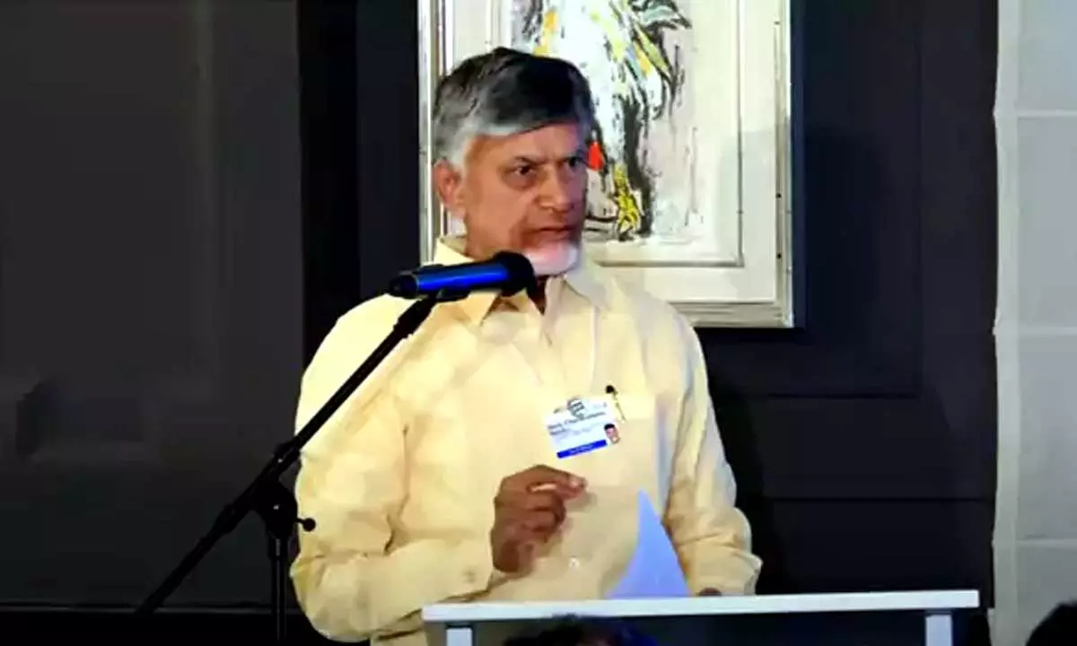 AP CM Chandrababu Naidu Highlights Indian Business Prowess at Davos Conference