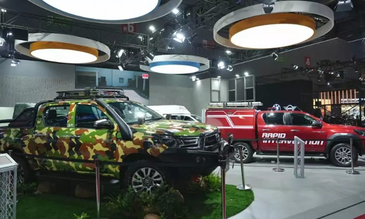 Toyota Kirloskar Motor Showcases Comprehensive Mobility Solutions at Bharat Mobility Global Expo 2025 Toyota Kirloskar Motor Showcases Comprehensive Mobility Solutions at Bharat Mobility Global Expo 2025