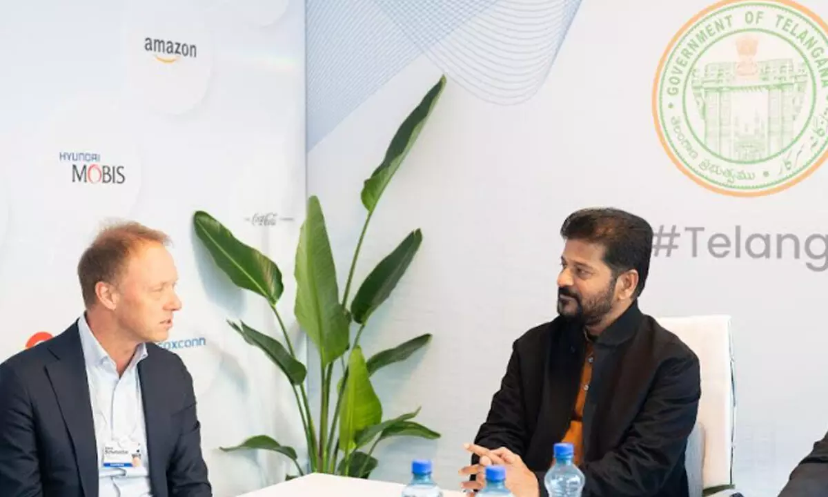 Telangana CM Revanth Reddy Secures Key Deal with Unilever at World Economic Forum