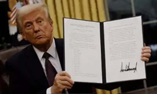 Trump administration sued on day 1 over order aiming to end birthright citizenship