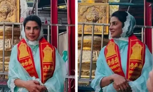 Priyanka Chopra Visits Chilkur Balaji Temple, Hints at a New Journey