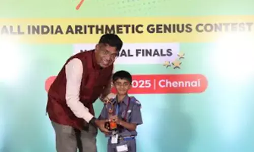 Two School Students from Telangana won the Performer Award at Grand National Finals of SIP Arithmetic Genius Contest 2024