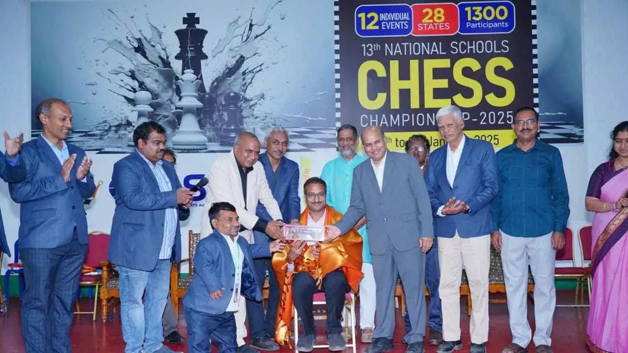 13th National Chess Championship concludes at Sri Prakash Synergy School