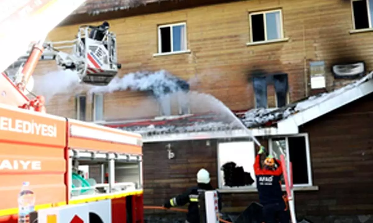 Nine detained after fire at Turkish ski resort leaves 76 dead Nine detained after fire at Turkish ski resort leaves 76 dead