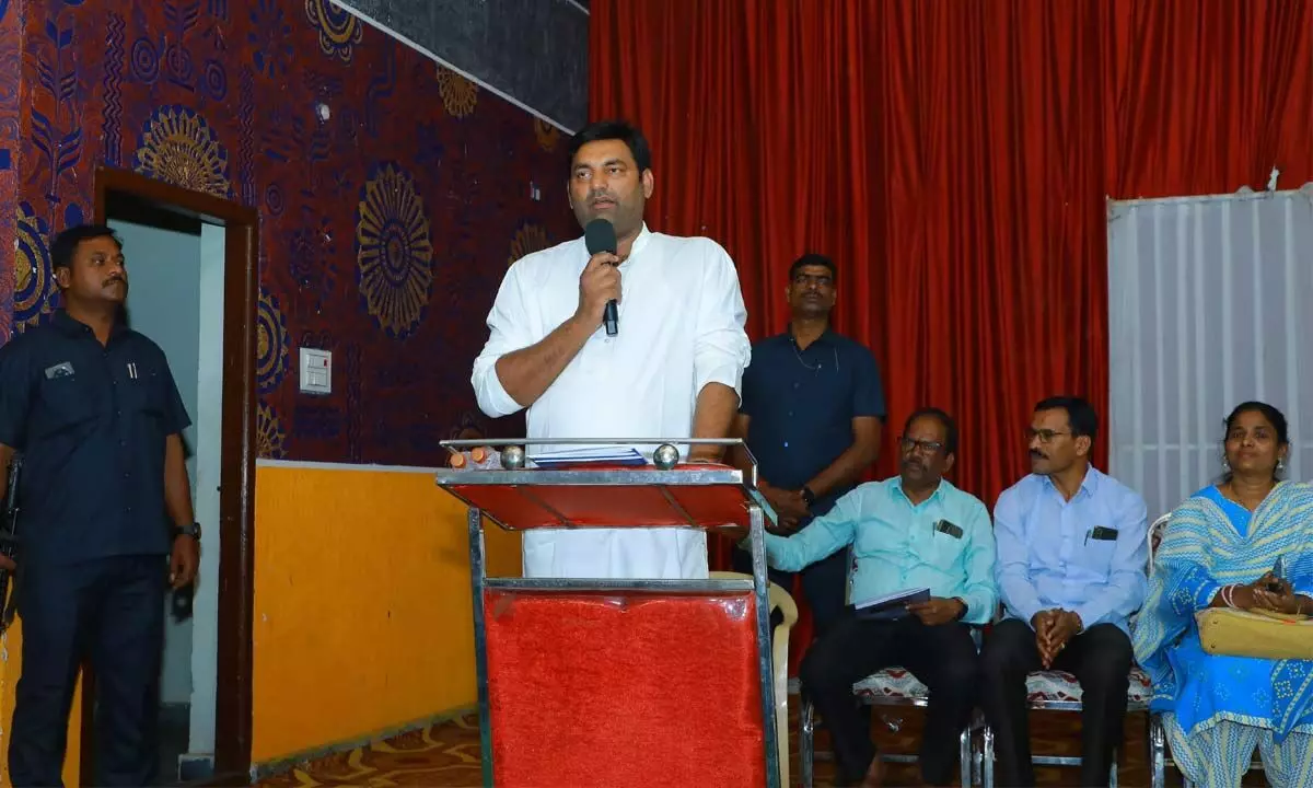 MLA Anirudh Reddy Vows to Develop All Government Schools with Rs 70 Crore in Two Years