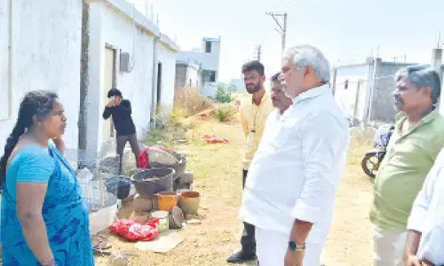 Ex-MLA flays NDA govt for ignoring Jagananna layouts